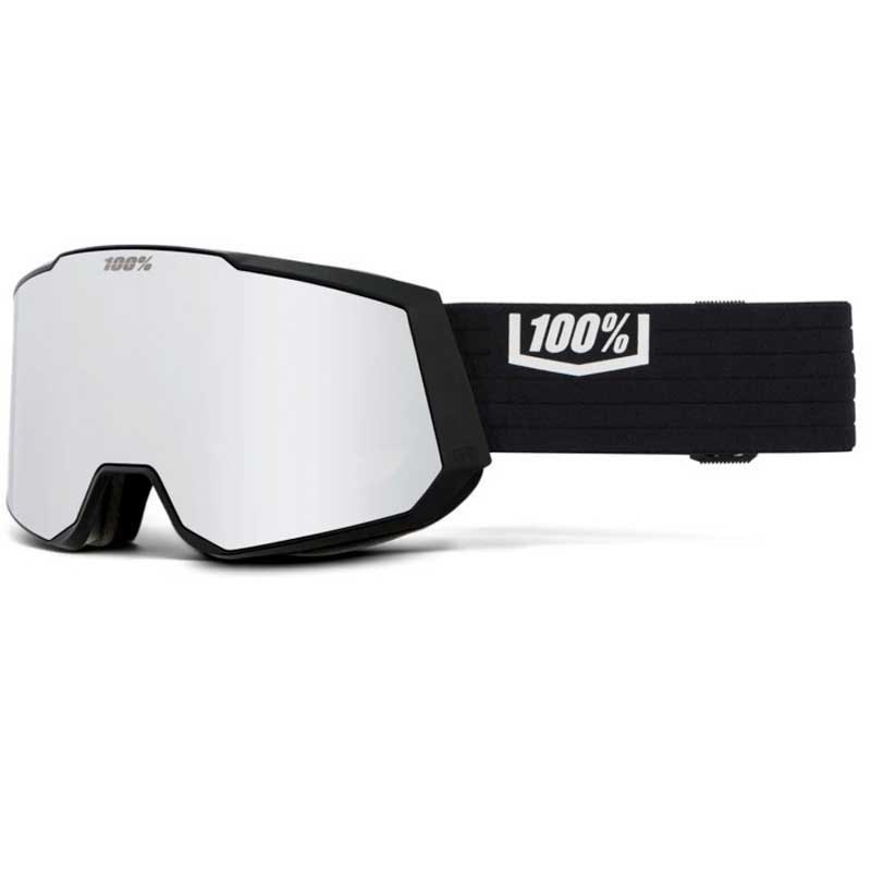 100percent Snowcraft Xl Hiper Ski Goggles Schwarz Mirror Silver Lens/CAT1 100percent Snowcraft Xl Hiper Ski Goggles Schwarz Mirror Silver Lens/CAT1 von 100percent