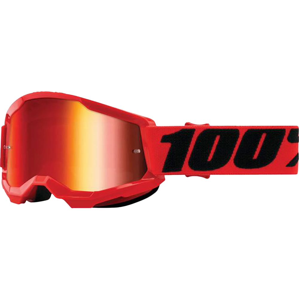 100percent Strata 2 Youth Ski Goggles Rot Red Mirror/CAT1 100percent Strata 2 Youth Ski Goggles Rot Red Mirror/CAT1 von 100percent