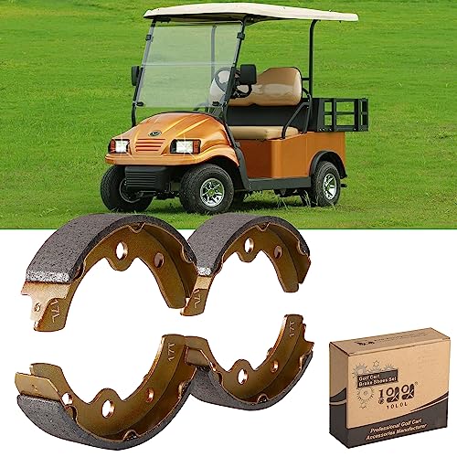 10L0L Golfplatzgeräte,Golfmobil-Zubehör ,Golf Cart Bremsschuhe für Club Car DS 1995, Precedent 2004, EZGO 1986.5-1995, Yamaha G1 G2 G8 G9, OEM# 101823201 1011463 23364G1 27249G01 10L0L Golfplatzgeräte,Golfmobil-Zubehör ,Golf Cart Bremsschuhe für Club Car DS 1995, Precedent 2004, EZGO 1986.5-1995, Yamaha G1 G2 G8 G9, OEM# 101823201 1011463 23364G1 27249G01 von 10L0L