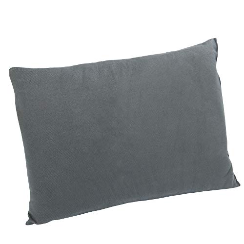10T Deluxe Pillow Grau 40x30x10 cm Fleece Kissen Reisekissen Kopfkissen Nackenkissen mit Packsack von 10T Outdoor Equipment