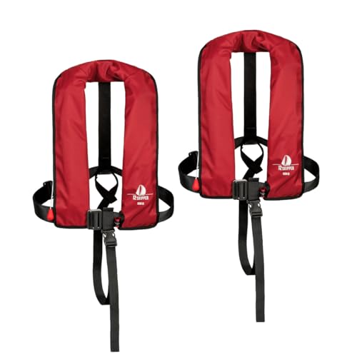 12skipper 2er-Sets Automatik-Rettungswesten 165N ISO UML mit Harness, rot 12skipper 2er-Sets Automatik-Rettungswesten 165N ISO UML mit Harness, rot von 12skipper