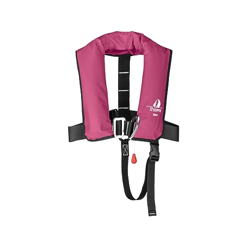 12skipper Kinder-Automatik Rettungsweste ISO 150N, Schwimmweste, pink von 12skipper