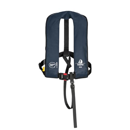 12skipper Rettungsweste 165N ISO mit manueller Auslösung, Marineblau 12skipper Rettungsweste 165N ISO mit manueller Auslösung, Marineblau von 12skipper