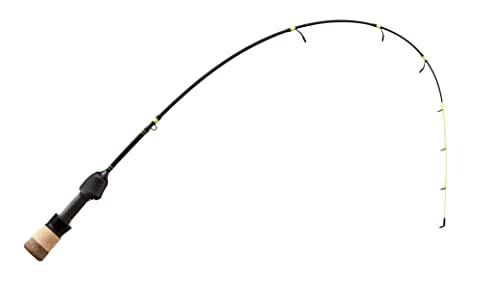 13 FISHING - Tickle Stick - EIS-Angelrute - 71,1 cm M (Medium) - 1/4-3/8oz - PC2 Flat Tip Blank mit größeren Spitzen - TS3-28M von 13 FISHING