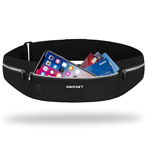 Laufgürtel für Handy,Hüfttaschen Sportgürtel Lauftasche Damen und Herren, Lauftasche Running Belt wasserdichte Super dünn für Joggen, Fitness, Radfahren und Reisen Laufgürtel bis zu 6,9" Laufgürtel für Handy,Hüfttaschen Sportgürtel Lauftasche Damen und Herren, Lauftasche Running Belt wasserdichte Super dünn für Joggen, Fitness, Radfahren und Reisen Laufgürtel bis zu 6,9" von HAISSKY