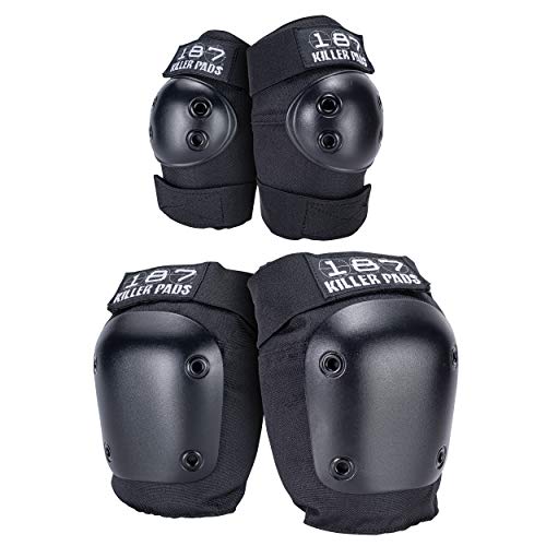 Killer Pads Schutzausrüstung Protection Combo Pack, Schwarz, S/M von 187 KILLER PADS