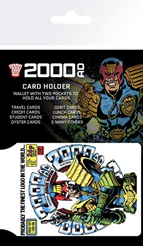 2000 AD Judge Dredd EC-Kartenhülle Kartenetui Für Fans Und Sammler 10x7 cm von 1art1