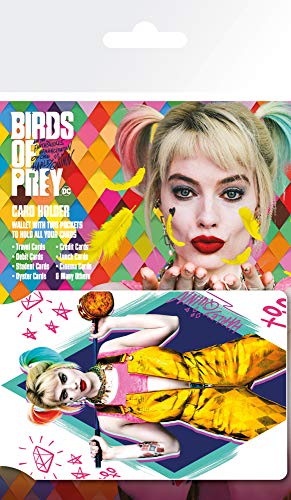 Birds of Prey Harley Quinn EC-Kartenhülle Kartenetui Für Fans Und Sammler 10x7 cm von 1art1