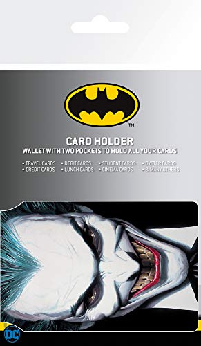 DC Comics Joker Ross EC-Kartenhülle Kartenetui Für Fans Und Sammler 10x7 cm von 1art1