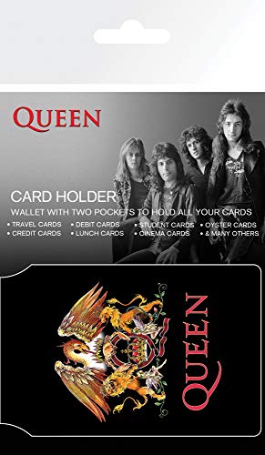 Queen Colour Crest EC-Kartenhülle Kartenetui Für Fans Und Sammler 10x7 cm von 1art1