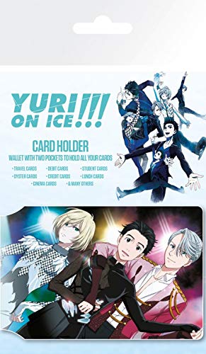 Yuri!!! On Ice Trio EC-Kartenhülle Kartenetui Für Fans Und Sammler 10x7 cm von 1art1