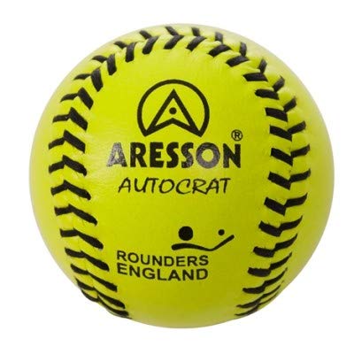 ARESSON ROUNDERS BALL AUTOCRAT – Gelb – Rounders – ideal für die Schule – Spielball von 2021