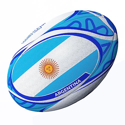 Gilbert Rugby-Weltmeisterschaft Argentinien Flagge Ball 2023 Gilbert Rugby-Weltmeisterschaft Argentinien Flagge Ball 2023 von 2022
