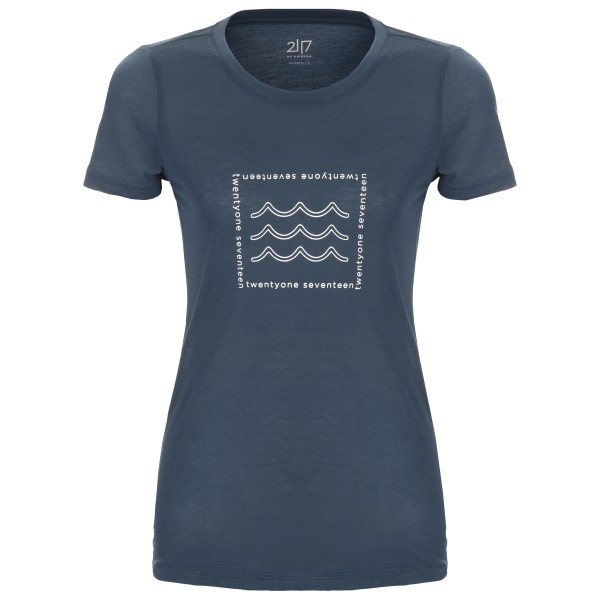 2117 of Sweden - Women's Tista T-Shirt - Merinoshirt Gr S blau 2117 of Sweden - Women's Tista T-Shirt - Merinoshirt Gr S blau von 2117 of sweden
