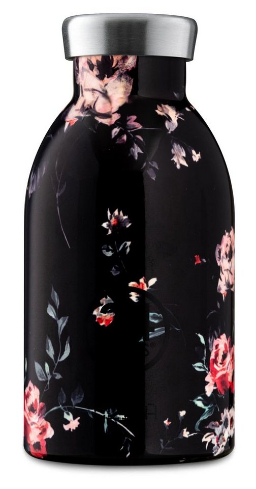 24 Bottles Trinkflasche Edelstahl Trinkflasche Ebony Rose 0,33 l, für Heiß- und Kaltgetränke, spülmaschinengeeignet 24 Bottles Trinkflasche Edelstahl Trinkflasche Ebony Rose 0,33 l, für Heiß- und Kaltgetränke, spülmaschinengeeignet von 24 Bottles