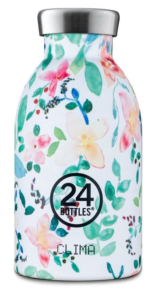 24 Bottles Trinkflasche Edelstahl Trinkflasche Little Buds 0,33 l, für Heiß- und Kaltgetränke, spülmaschinengeeignet 24 Bottles Trinkflasche Edelstahl Trinkflasche Little Buds 0,33 l, für Heiß- und Kaltgetränke, spülmaschinengeeignet von 24 Bottles
