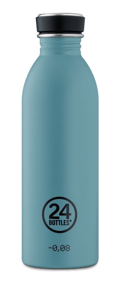 24 Bottles Trinkflasche Edelstahl Trinkflasche Powder Blue 0,5 l, für alle Getränke, spülmaschinengeeignet von 24 Bottles