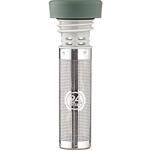 24Bottles Infuser Lid Light Zubehör für Trinkflasche, Grün (Grün), Einheitsgröße von 24Bottles