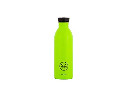 24Bottles Urban, Unisex - Erwachsene, limettengrün, Flasche 500 ml von 24Bottles