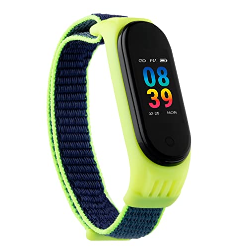 257 TWENTYFIVESEVEN FT100 Fitness-Tracker Schrittzähler Uhr mit Herzfrequenzmesser und Druck, Sport-Modus, iOs Android Finden Sie Telefon Grün von 257 TWENTYFIVESEVEN