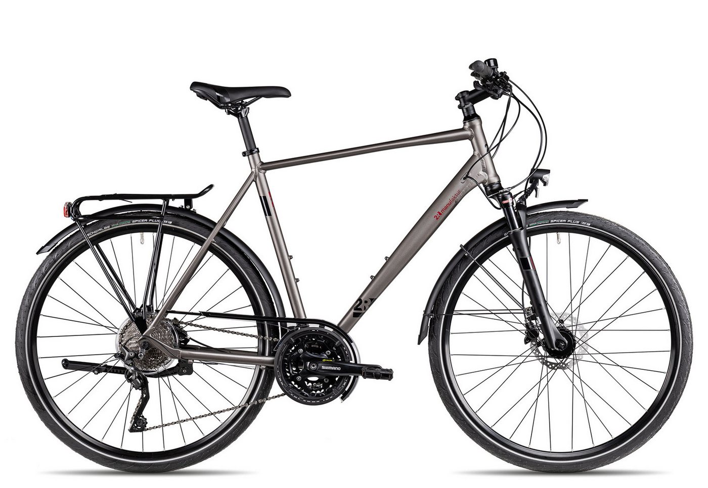 2R Manufaktur Trekkingrad TLX30, 30 Gang Shimano RD-XT T8000-10 Schaltwerk, Kettenschaltung, Herren Trekkingrad 28 Zoll braun/beige 2R Manufaktur Trekkingrad TLX30, 30 Gang Shimano RD-XT T8000-10 Schaltwerk, Kettenschaltung, Herren Trekkingrad 28 Zoll braun/beige von 2R Manufaktur