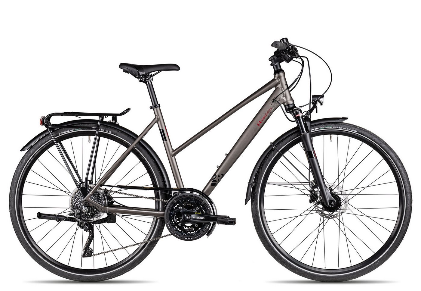 2R Manufaktur Trekkingrad TLX30 Trapez, 30 Gang Shimano RD-XT T8000-10 Schaltwerk, Kettenschaltung, Damen Trekkingrad 28 Zoll braun/beige 2R Manufaktur Trekkingrad TLX30 Trapez, 30 Gang Shimano RD-XT T8000-10 Schaltwerk, Kettenschaltung, Damen Trekkingrad 28 Zoll braun/beige von 2R Manufaktur