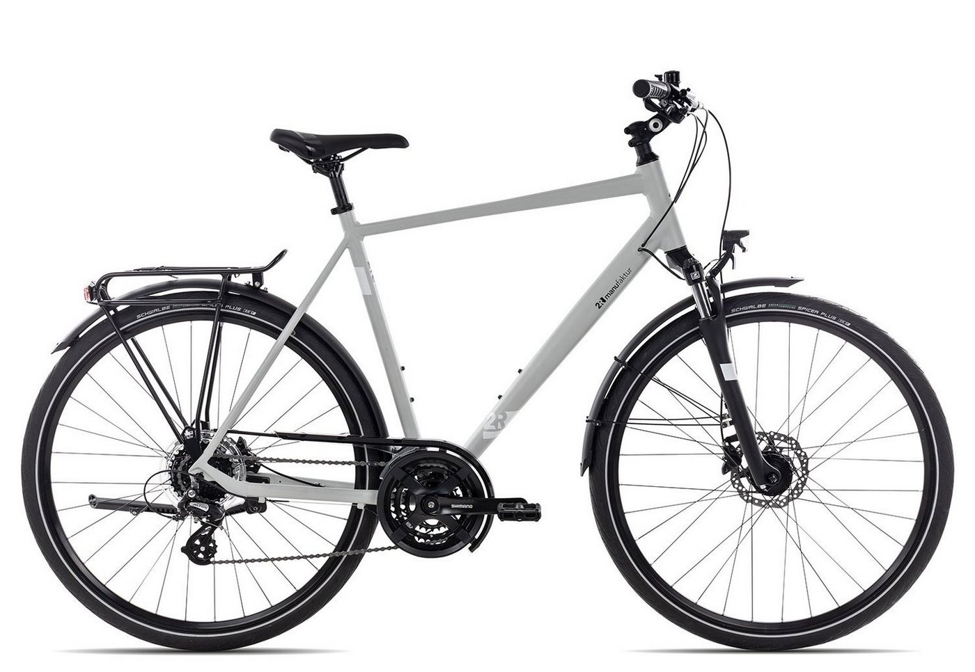 2R Manufaktur Trekkingrad TRS24, 24 Gang Shimano RD-Acera M360-8 Schaltwerk, Kettenschaltung, Herrenrad 28 Zoll weiß 2R Manufaktur Trekkingrad TRS24, 24 Gang Shimano RD-Acera M360-8 Schaltwerk, Kettenschaltung, Herrenrad 28 Zoll weiß von 2R Manufaktur