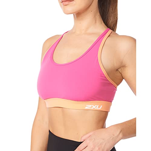 2XU Damen Form Strappy Crop Sport-BH, Magenta/Melon, M 2XU Damen Form Strappy Crop Sport-BH, Magenta/Melon, M von 2XU