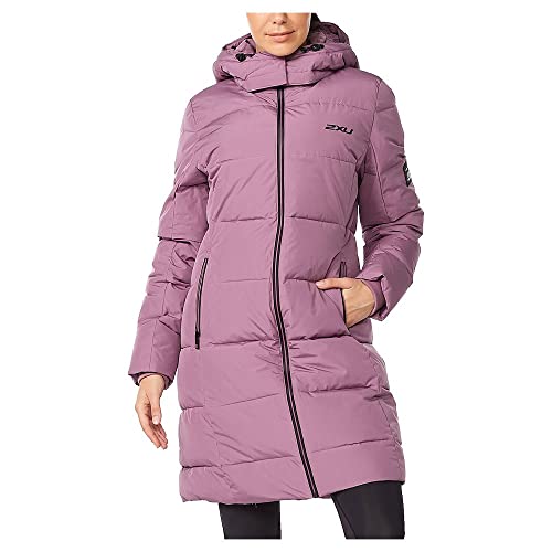 2XU Damen Utility Insulation Longline Jacke, Orchidee Mist/Schwarz, S 2XU Damen Utility Insulation Longline Jacke, Orchidee Mist/Schwarz, S von 2XU