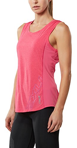2XU Damen X-Ctrl Tank, Damen, Fandango Pink/Silber, Small 2XU Damen X-Ctrl Tank, Damen, Fandango Pink/Silber, Small von 2XU