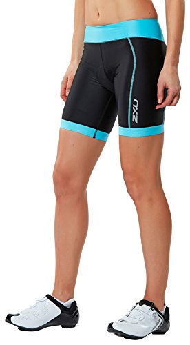 2XU Damen X-Vent Tri Triathlonshorts, Black, XS von 2XU