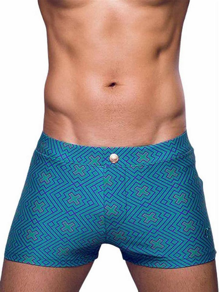 2eros Badehose 2Eros Print Bondi Bar Beach Swim Trunks Jade M 2eros Badehose 2Eros Print Bondi Bar Beach Swim Trunks Jade M von 2eros
