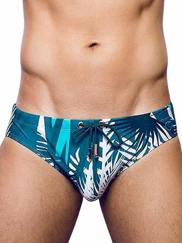2eros Badehose 2Eros Print Swim Briefs Swimwear Feuille Green 2eros Badehose 2Eros Print Swim Briefs Swimwear Feuille Green von 2eros