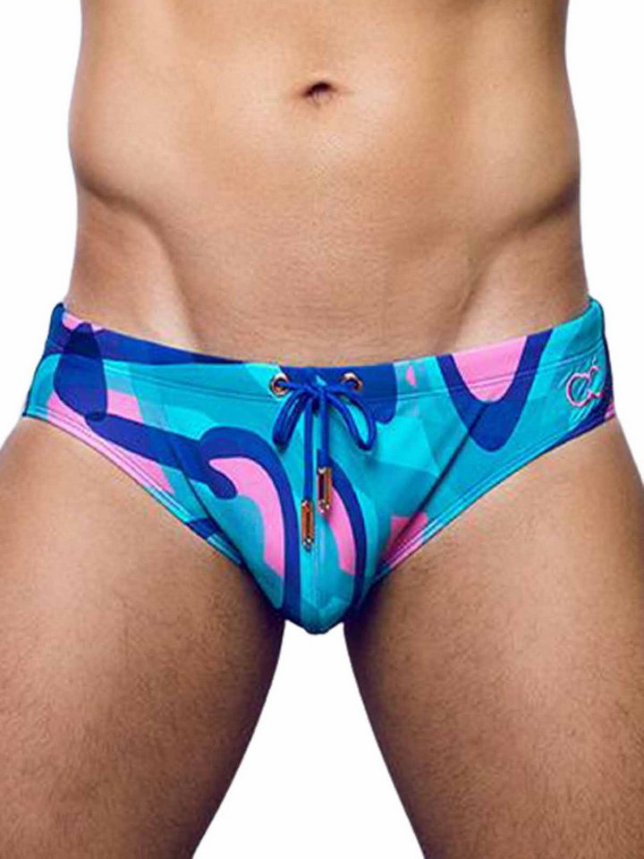 2eros Badehose 2Eros Print Swim Briefs V10 Kai Blue 2eros Badehose 2Eros Print Swim Briefs V10 Kai Blue von 2eros