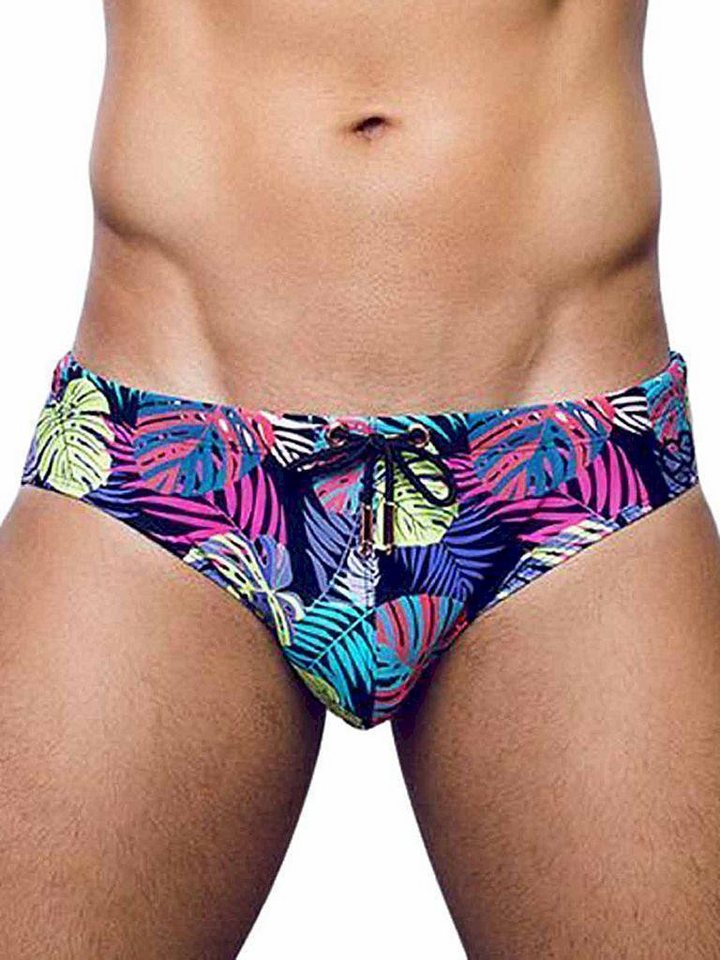 2eros Badehose 2Eros Print Swimwear Brief Monstera Black 2eros Badehose 2Eros Print Swimwear Brief Monstera Black von 2eros