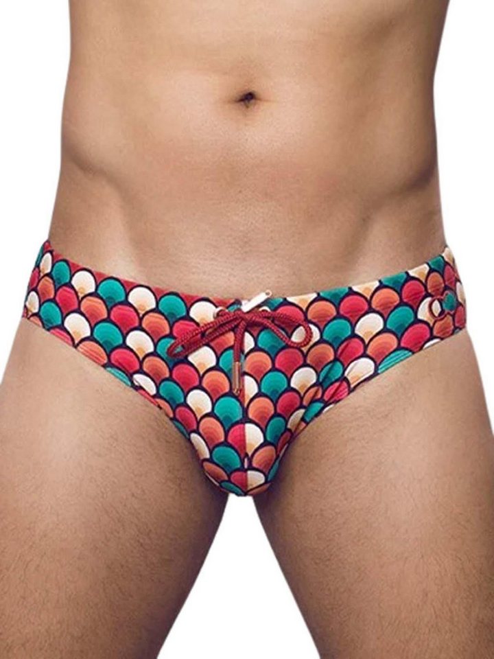 2eros Badehose 2Eros Print V10 Swim Brief Retro Red S 2eros Badehose 2Eros Print V10 Swim Brief Retro Red S von 2eros