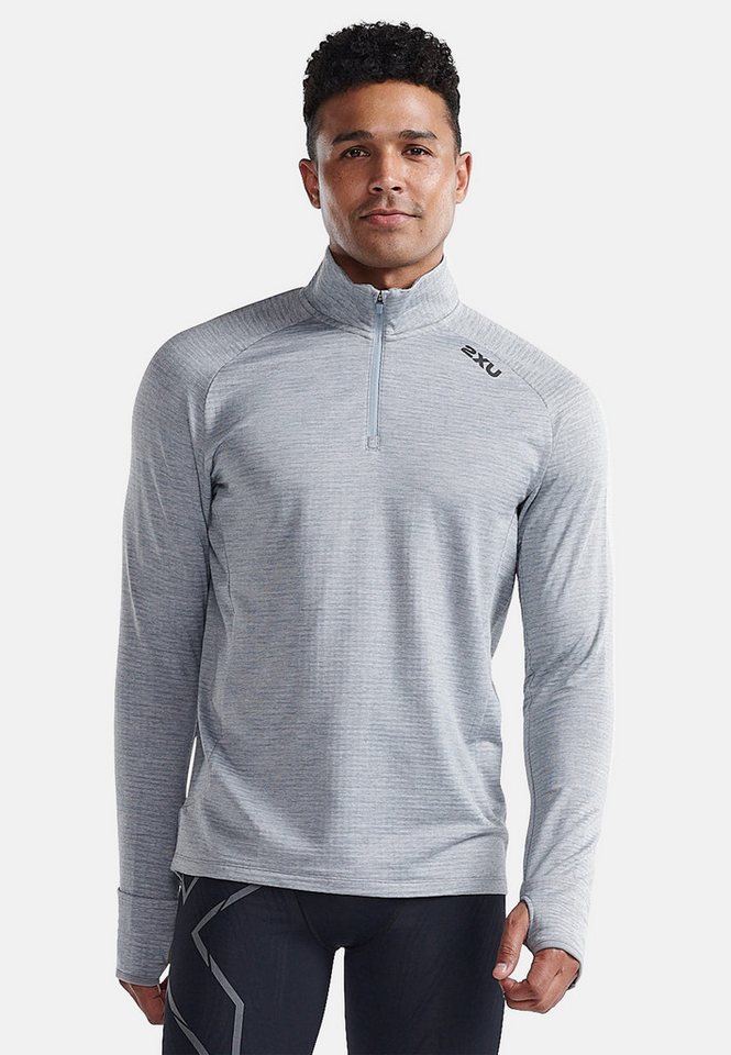 2xU Laufshirt Ignition 1/4 Zip (1-tlg) von 2xU