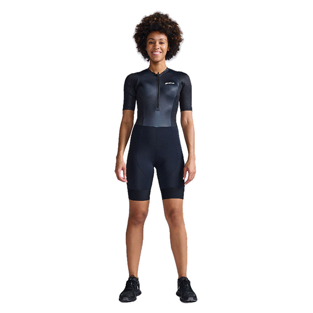 2xu Aero Hex Short Sleeve Trisuit Schwarz L Frau 2xu Aero Hex Short Sleeve Trisuit Schwarz L Frau von 2xu