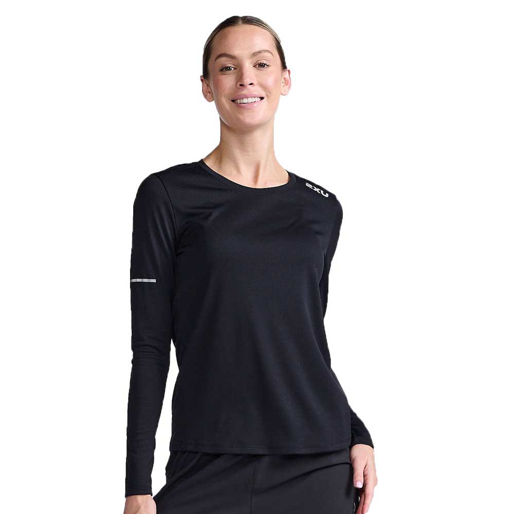 2xu Aero Long Sleeve T-shirt Schwarz S Frau 2xu Aero Long Sleeve T-shirt Schwarz S Frau von 2xu