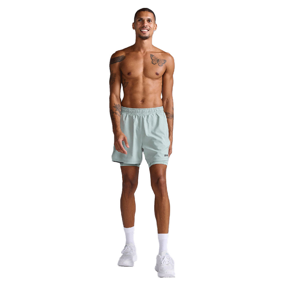2xu Aero Mesh 5´´ 2 In 1 Shorts Grün M Mann 2xu Aero Mesh 5´´ 2 In 1 Shorts Grün M Mann von 2xu