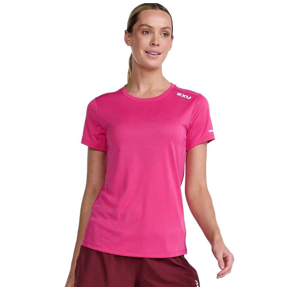 2xu Aero Short Sleeve T-shirt Rosa XS Frau von 2xu