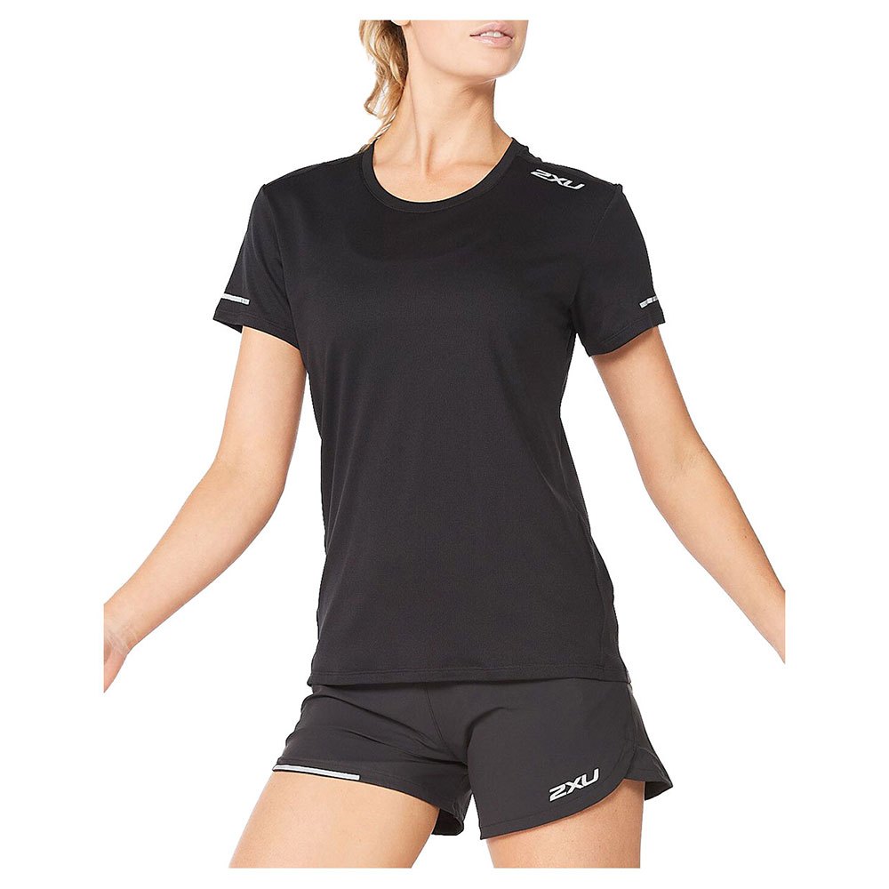2xu Aero Short Sleeve T-shirt Schwarz L Frau von 2xu