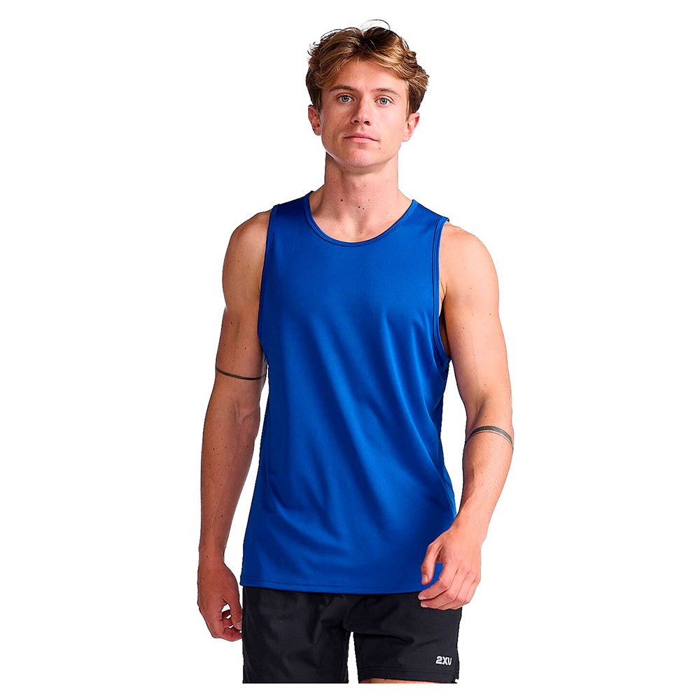 2xu Aero Sleeveless T-shirt Blau L Mann 2xu Aero Sleeveless T-shirt Blau L Mann von 2xu