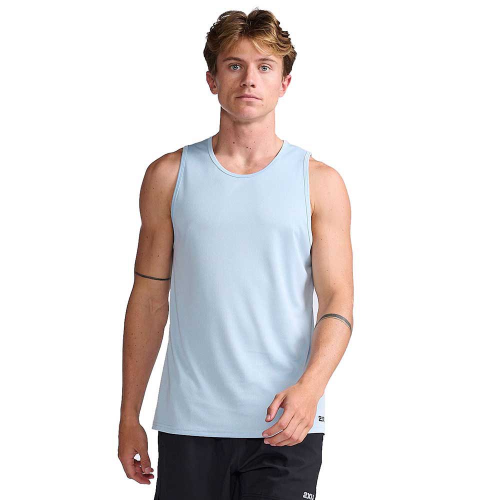 2xu Aero Sleeveless T-shirt Blau L Mann 2xu Aero Sleeveless T-shirt Blau L Mann von 2xu
