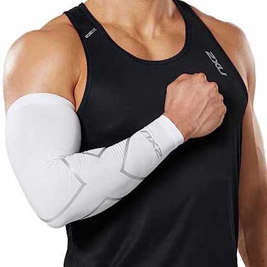 2xu Compression Arm Warmers Weiß L Mann 2xu Compression Arm Warmers Weiß L Mann von 2xu