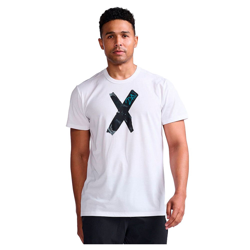 2xu Contender Short Sleeve T-shirt Weiß XL Mann 2xu Contender Short Sleeve T-shirt Weiß XL Mann von 2xu