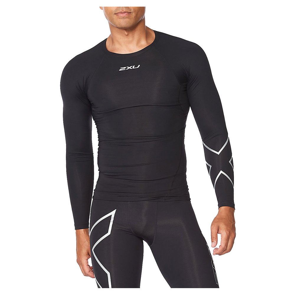 2xu Core Compression Long Sleeve T-shirt Schwarz XL Mann von 2xu