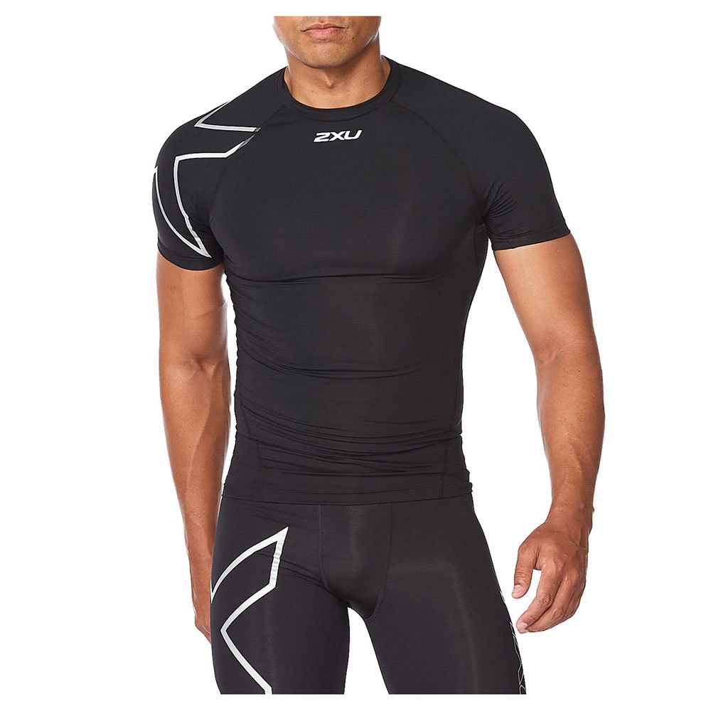 2xu Core Compression Short Sleeve T-shirt Schwarz M Mann 2xu Core Compression Short Sleeve T-shirt Schwarz M Mann von 2xu