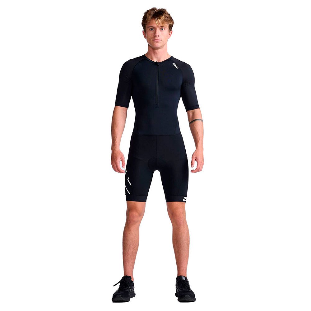 2xu Core Short Sleeve Trisuit Schwarz XL Mann von 2xu