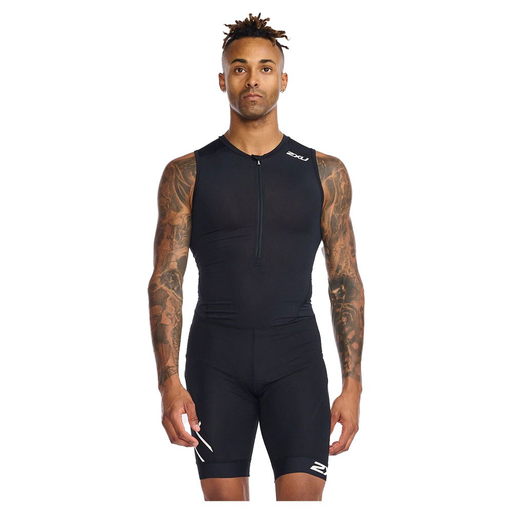 2xu Core Sleeveless Trisuit Schwarz S Mann 2xu Core Sleeveless Trisuit Schwarz S Mann von 2xu